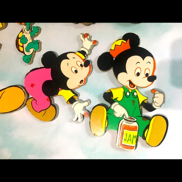 WALT DISNEY VINTAGE 1950’s WALL ART Decor Bundle - Picture 2 of 13